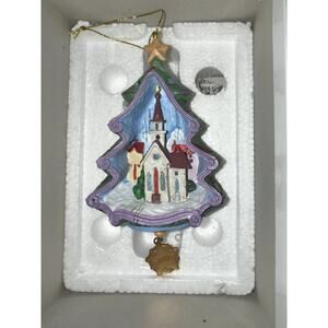 Jim Shore Christmas Ornament 2012 O Come All Ye Faithful Danbury Mint